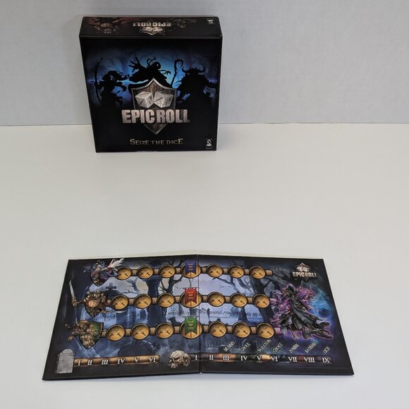 Epic Roll Board Game Plus Expansion Seize the Dice Summon Entertainment Complete - Picture 7 of 12